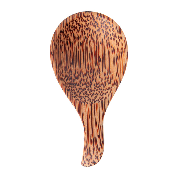 Restaurantware Coco Casa Natural Handmade Coconut Spoon / Scoop - 3 3/4" X 1 3/4" - 40 Count Box