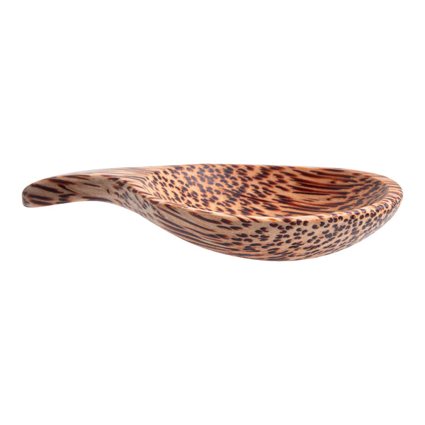 Restaurantware Coco Casa Natural Handmade Coconut Spoon / Scoop - 3 3/4" X 1 3/4" - 40 Count Box