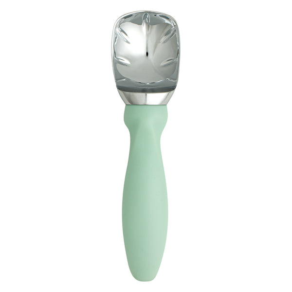 Restaurantware Comfy Grip Teal Metal Ice Cream Scoop - 7 3/4" X 2" X 1 3/4" - 1 Count Box