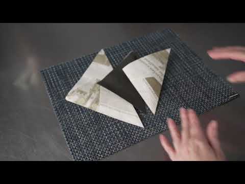 Restaurantware Cone Tek Newsprint Paper Food Cone - Greaseproof - 6" X 6" - 100 Count Box