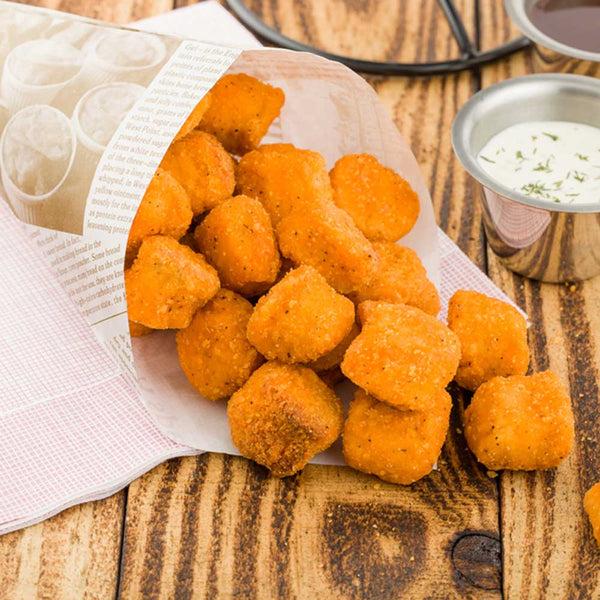 Restaurantware Cone Tek Newsprint Paper Food Cone - Greaseproof - 8" X 8" - 100 Count Box