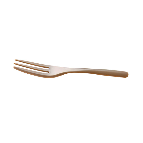 Restaurantware Coppetta Fashion Gray Plastic Cake Fork With Knife Edge - 4" X 3/4" - 500 Count Box