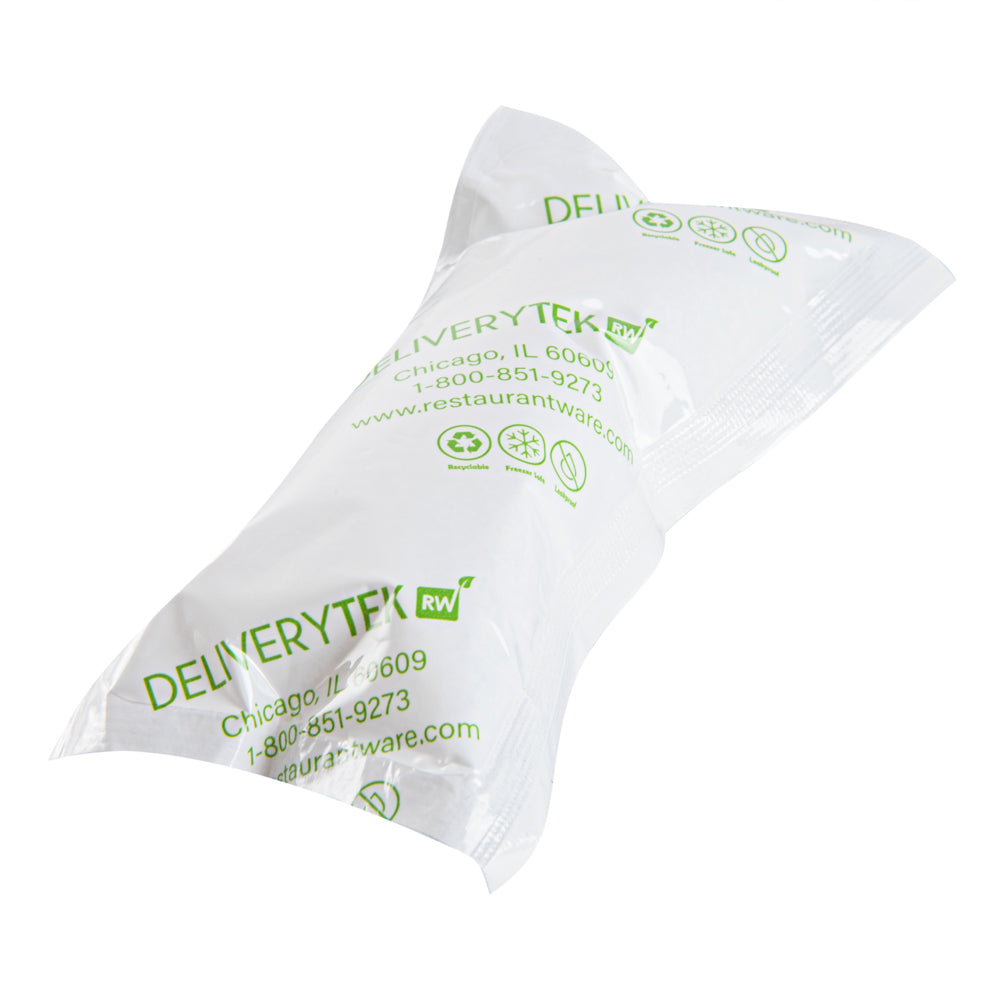 restaurantware Delivery Tek Plastic Shipping Ice Pack - 5 3/4" x 2 1/2" - 100 count box