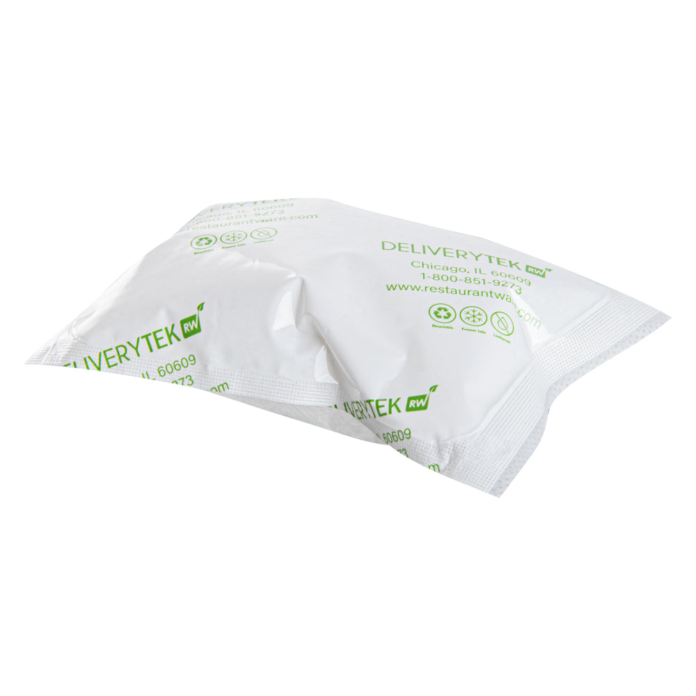 restaurantware Delivery Tek Plastic Shipping Ice Pack - 5" x 3 3/4" - 100 count box