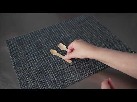 Restaurantware Eco Luxe Natural Wood Tasting Spoon - 3 3/4" - 1000 Count Box