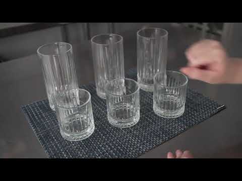 Restaurantware Elysia 12 Oz Whiskey Glass - 3 1/4" X 3 1/4" X 3 3/4" - 12 Count Box
