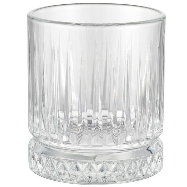Restaurantware Elysia 7 Oz Whiskey Glass - 2 3/4" X 2 3/4" X 3 1/4" - 12 Count Box