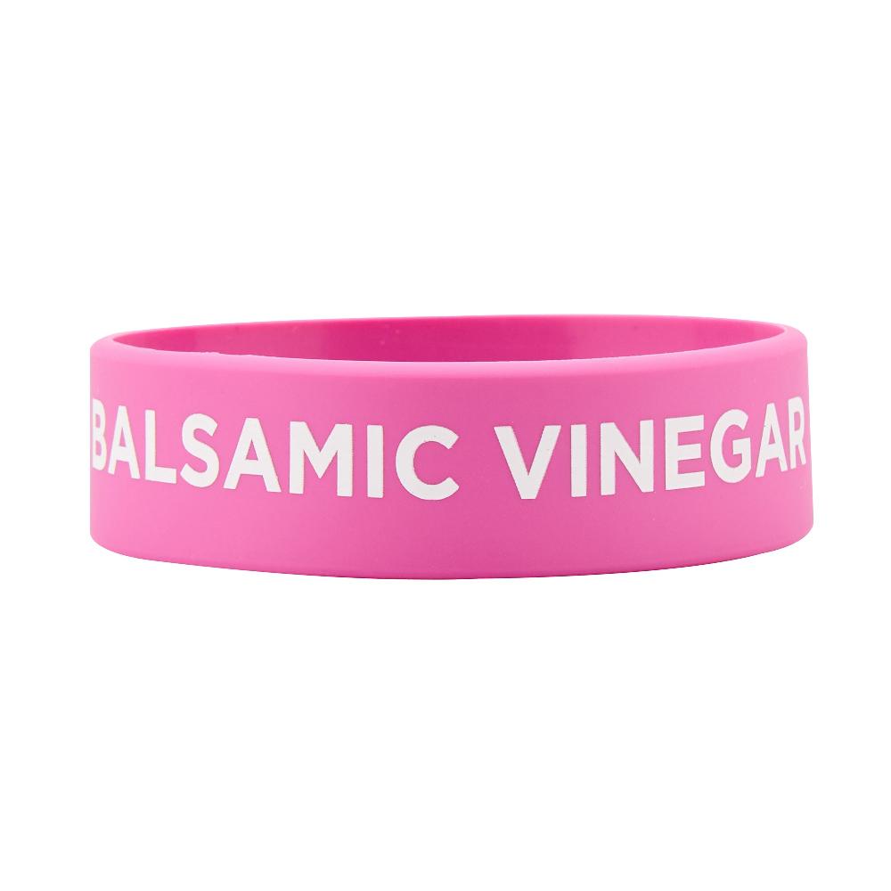 restaurantware First In First Out Purple Silicone Balsamic Vinegar Label Band - Fits 16 20 and 24 oz Squeeze Bottles - 10 count box
