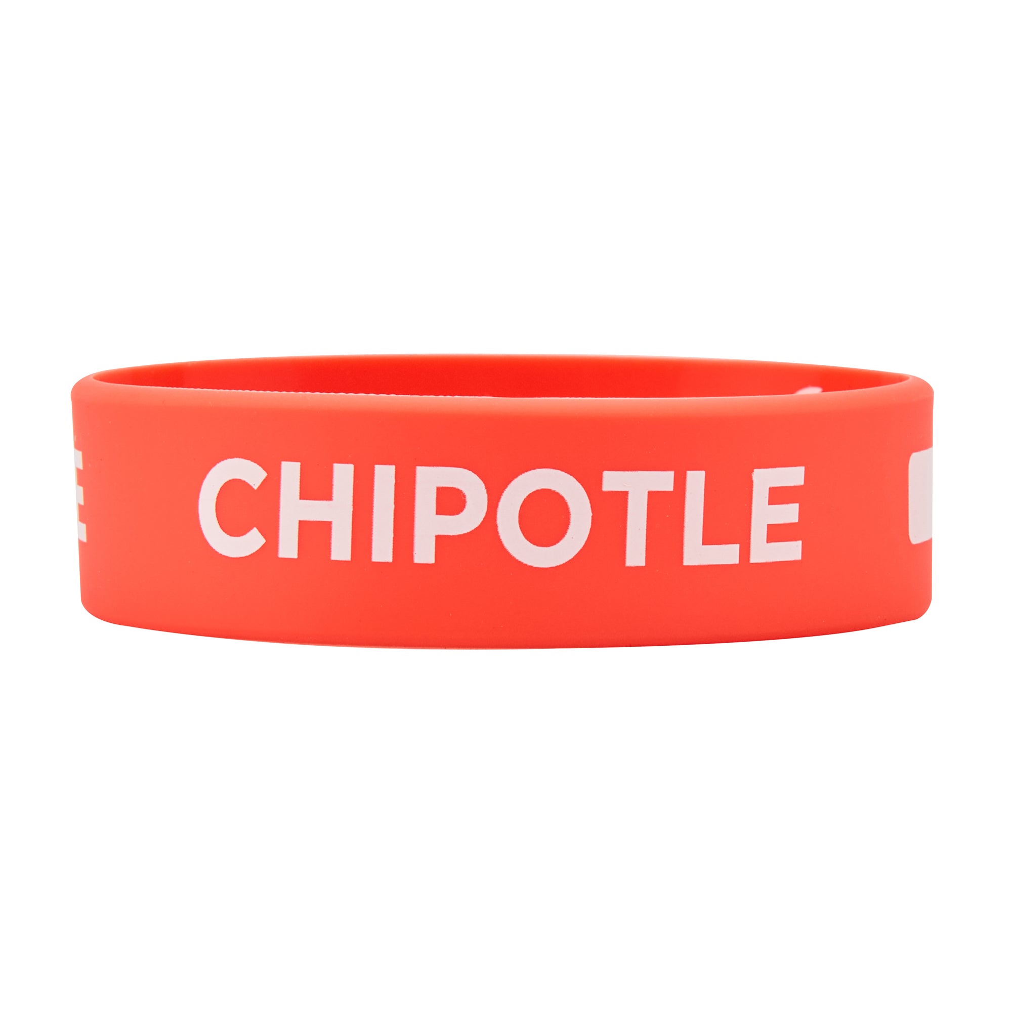 restaurantware First In First Out Red Silicone Chipotle Label Band - Fits 16 20 and 24 oz Squeeze Bottles - 10 count box