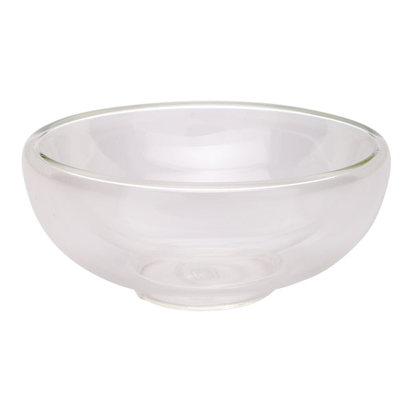 Restaurantware Forma Professional 1 Oz Round Glass Amuse Bouche Tasting Cup - Double Wall - 2 3/4" X 2 3/4" X 1 1/4" - 10 Count Box