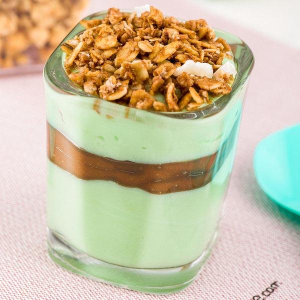 Restaurantware Forma Professional 3 Oz Glass Square Dessert Shot Glass - 2" X 2" X 2 1/2" - 10 Count Box