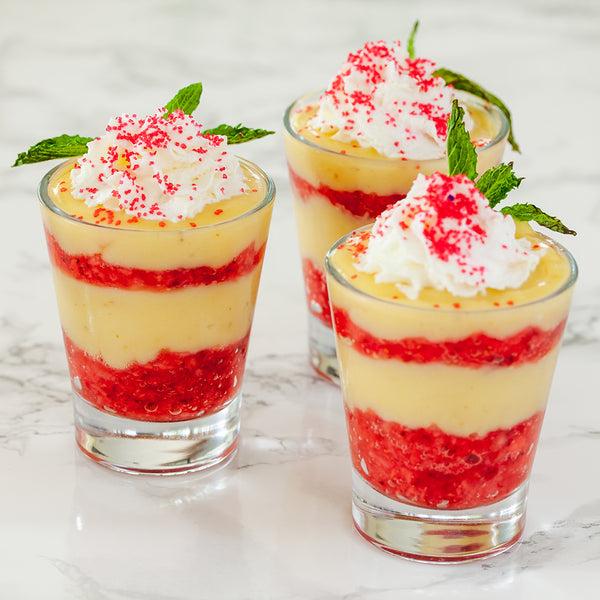 Restaurantware Forma Professional 3 Oz Perfetto Dessert Shot Glass - 2 1/4" X 2 1/4" X 2 3/4" - 60 Count Box