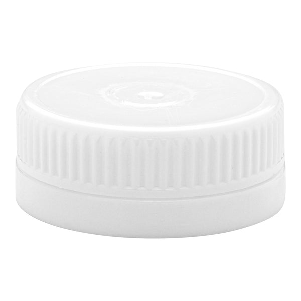 Restaurantware French Countryside White Plastic Replacement Cap - Tamper-Evident Fits 10 Oz Square Bottle - 1 3/4" X 1 3/4" X 3/4" - 10 Count Box