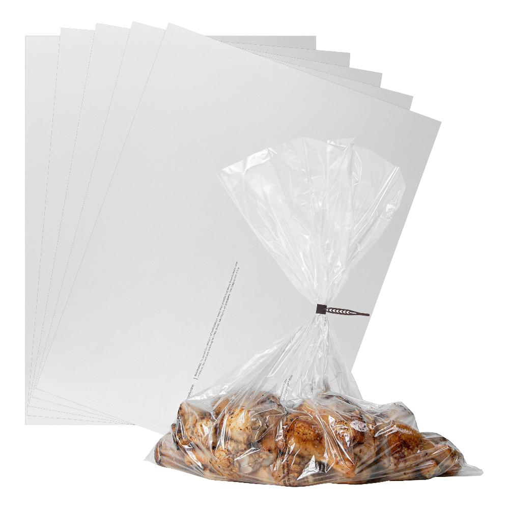 restaurantware Fresh Hero Clear Nylon Oven Bag - with Ties BPA-Free Heavy Duty - 18" × 24" - 50 count box restaurantware Fresh Hero Clear Nylon Oven Bag - with Ties BPA-Free Heavy Duty - 18" × 24" - 50 count box