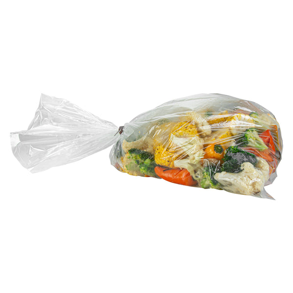 Restaurantware Fresh Hero Clear Nylon Oven Bag - With Ties BPA-Free Heavy Duty - 24" × 30" - 50 Count Box
