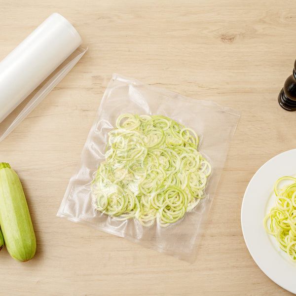 Restaurantware Fresh Hero Clear Plastic Full Mesh External Vacuum Sealer Bag Roll - 3 Mil - 11 1/2" X 50' - 10 Count Box