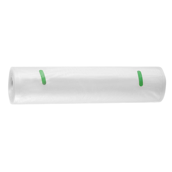 Restaurantware Fresh Hero Clear Plastic Full Mesh External Vacuum Sealer Bag Roll - 3 Mil - 15" X 50' - 10 Count Box