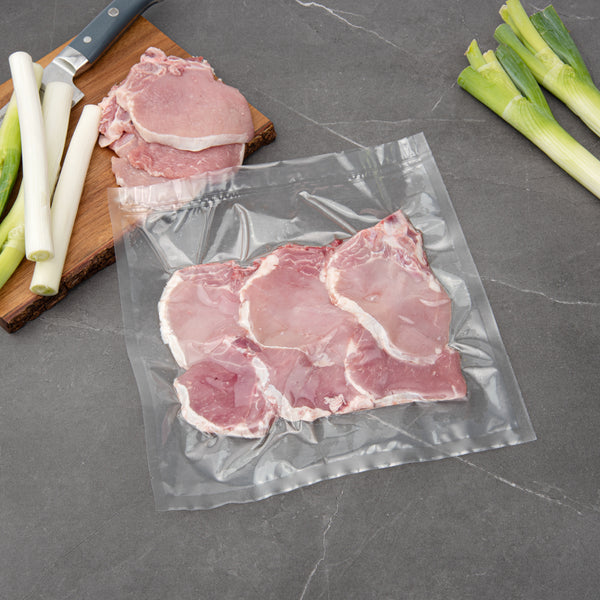 Restaurantware Fresh Hero Clear Plastic Vacuum Sealer Bags - For Chamber Vacuum Sealer 3 Mil BPA-Free - 12" X 12" - 1000 Count Box