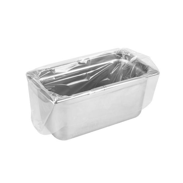 Restaurantware Fresh Hero Nylon 1/3 And 1/4 Steam Table Pan Liner - 4" And 6" Depth - 19" X 14" - 100 Count Box