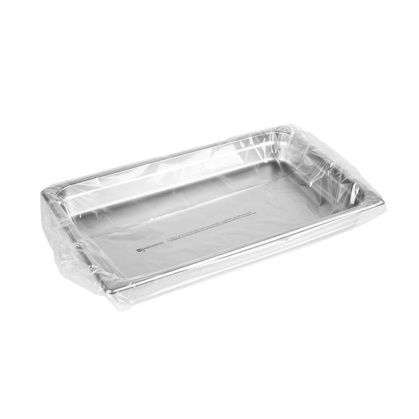 Restaurantware Fresh Hero Nylon Full Size Steam Table Pan Liner - 2.5" And 4" Depth - 34" X 12" - 100 Count Box