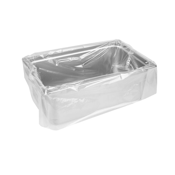 Restaurantware Fresh Hero Nylon Full Size Steam Table Pan Liner - 8" Depth - 34" X 22" - 50 Count Box
