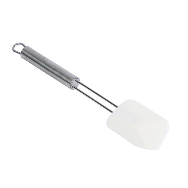 Restaurantware German Standard Silicone Spatula - With Stainless Steel Handle - 11'' - 1 Count Box