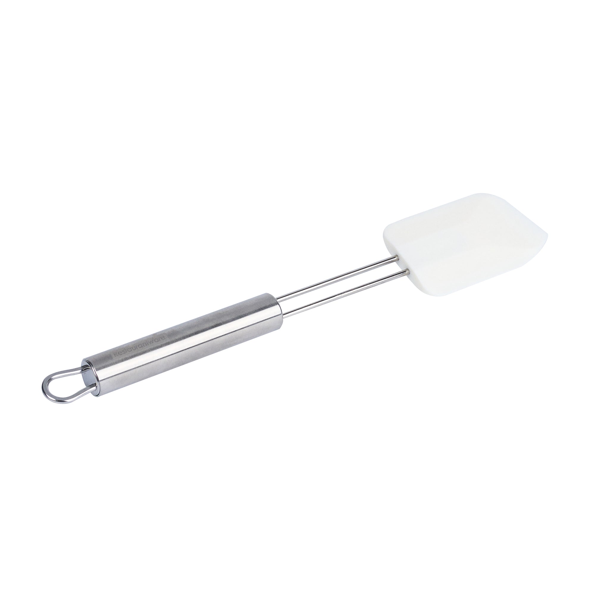 restaurantware German Standard Silicone Spatula - with Stainless Steel Handle - 11'' - 1 count box