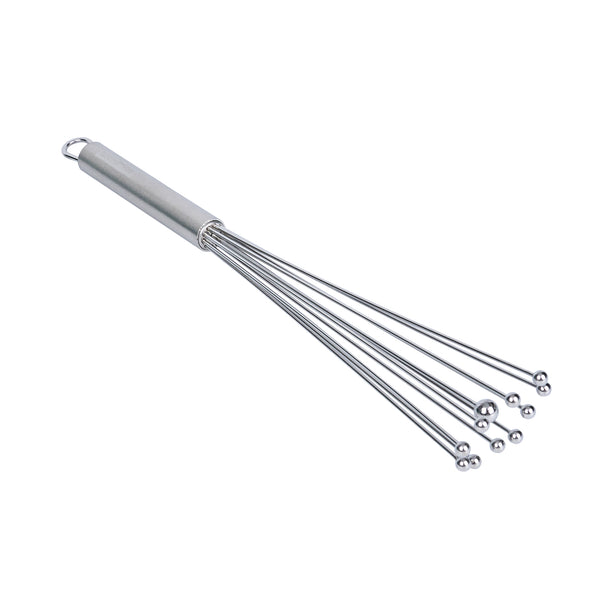Restaurantware German Standard Stainless Steel Ball Whisk - 12 1/2'' - 1 Count Box
