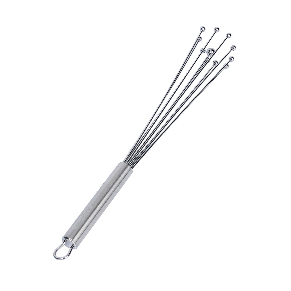 restaurantware German Standard Stainless Steel Ball Whisk - 12 1/2'' - 1 count box