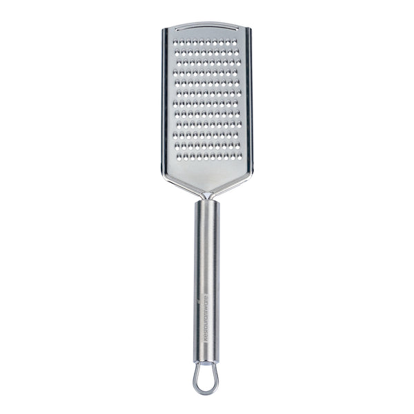 Restaurantware German Standard Stainless Steel Fine Grater - 9 3/4'' - 1 Count Box