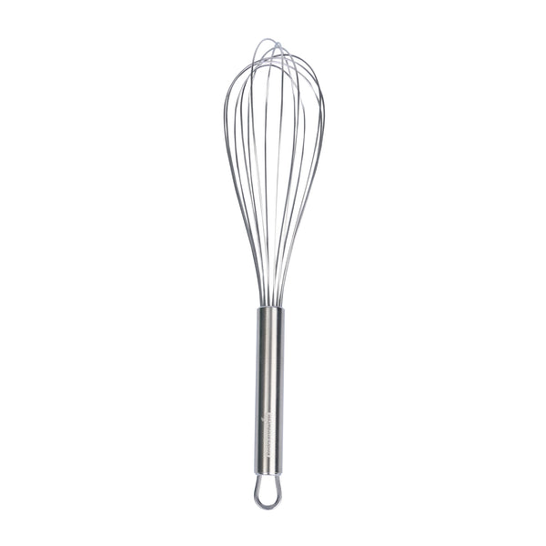 Restaurantware German Standard Stainless Steel French Whisk - 12 1/2'' - 1 Count Box