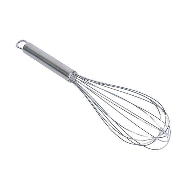 Restaurantware German Standard Stainless Steel French Whisk - 12 1/2'' - 1 Count Box