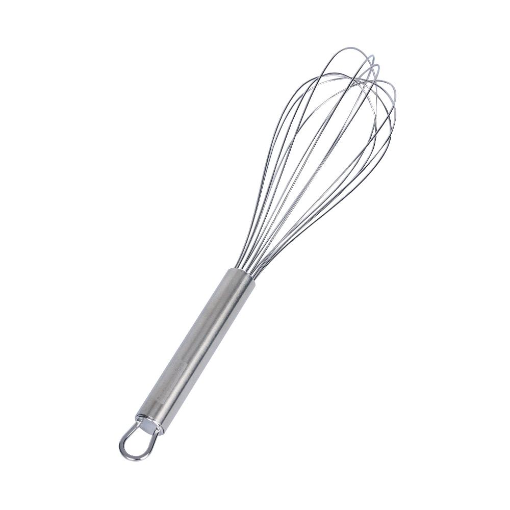 restaurantware German Standard Stainless Steel French Whisk - 12 1/2'' - 1 count box