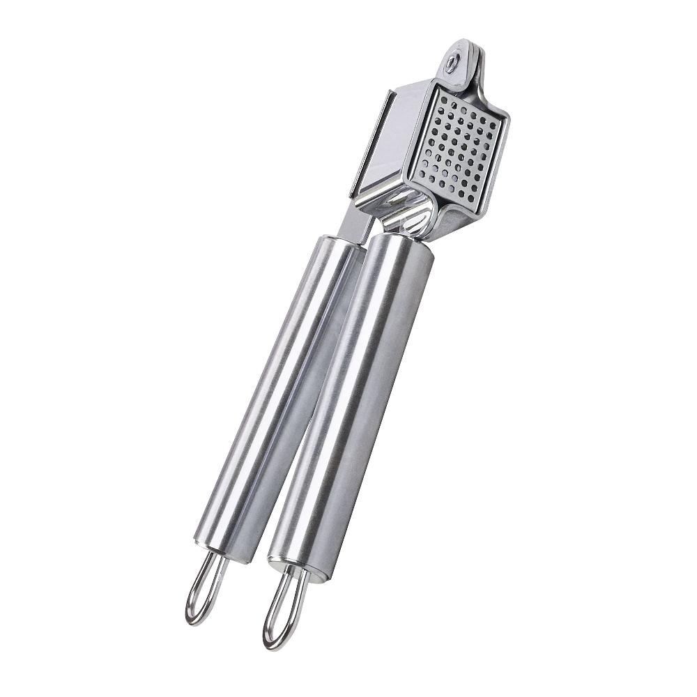 restaurantware German Standard Stainless Steel Garlic Press - 1 count box