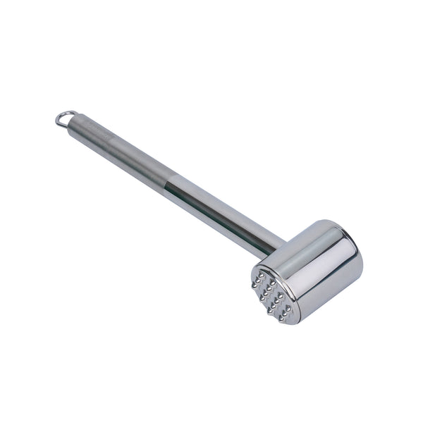 Restaurantware German Standard Stainless Steel Meat Tenderizer - 10'' - 1 Count Box