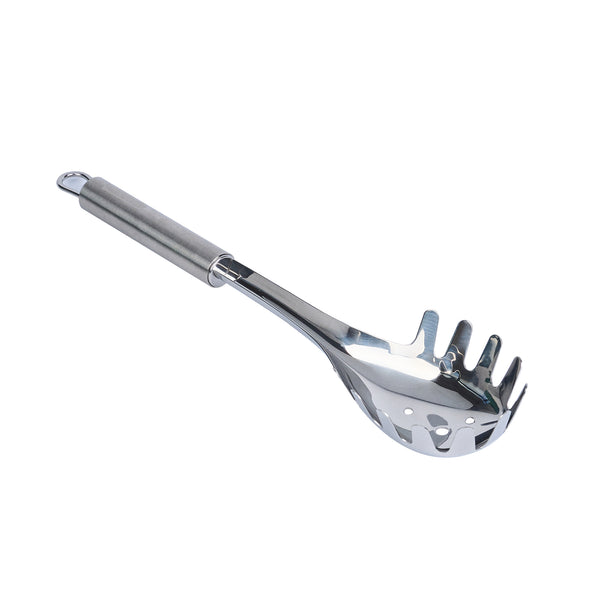 Restaurantware German Standard Stainless Steel Pasta Fork - 12 1/2'' X 2 3/4'' X 1 1/2'' - 1 Count Box
