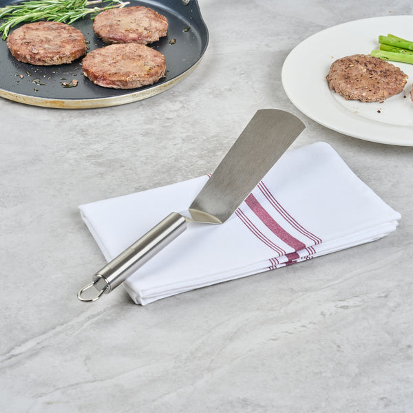 Restaurantware German Standard Stainless Steel Turner - 11'' - 1 Count Box