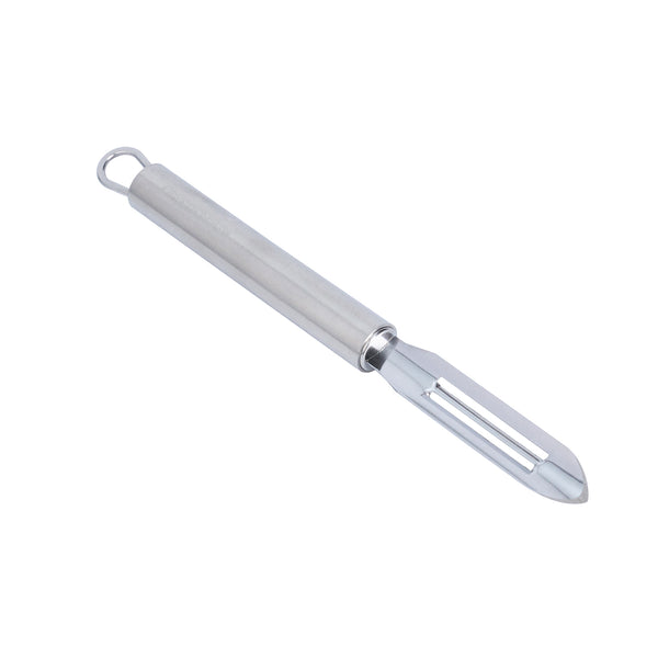 Restaurantware German Standard Stainless Steel Vegetable Peeler - 7 3/4'' - 1 Count Box