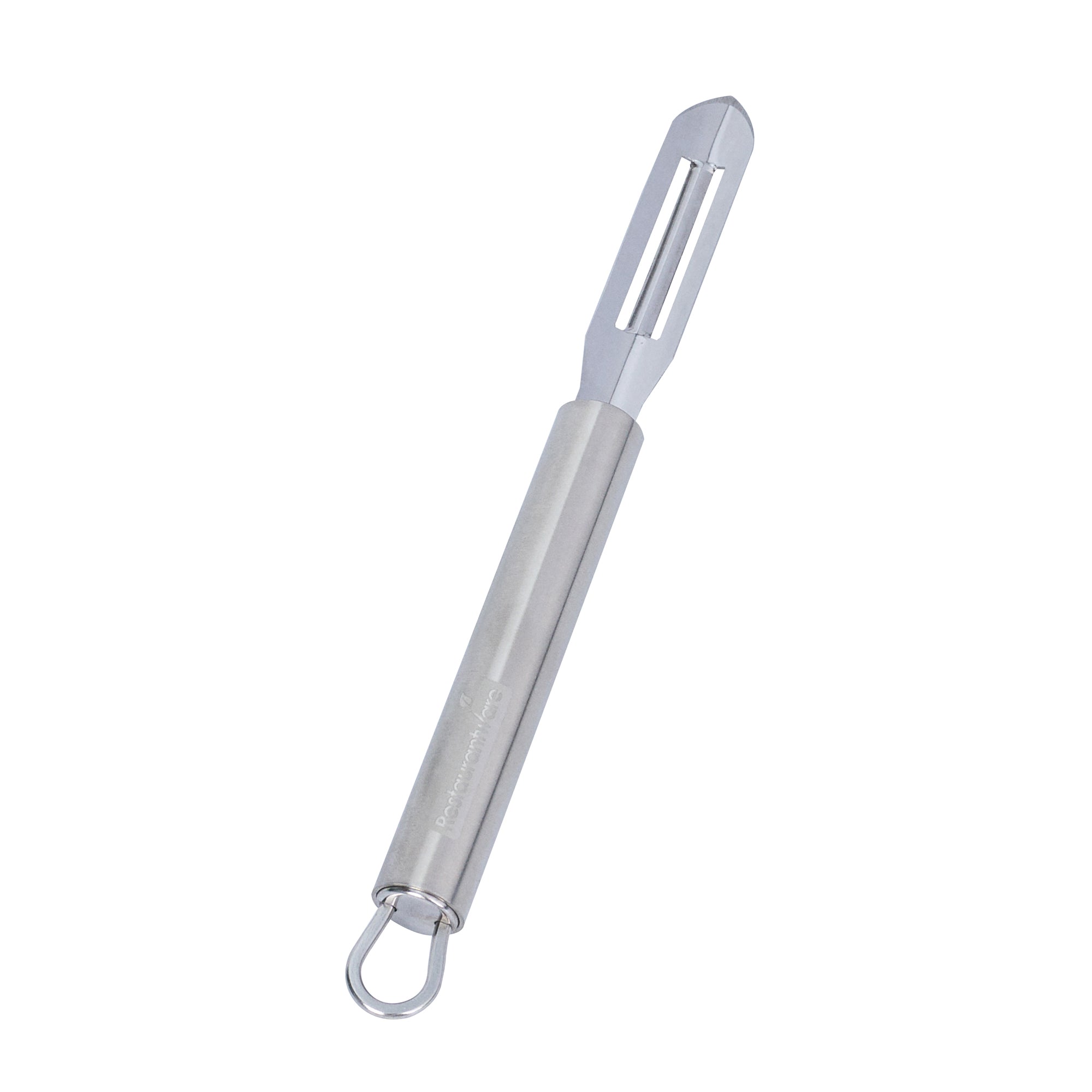 restaurantware German Standard Stainless Steel Vegetable Peeler - 7 3/4'' - 1 count box