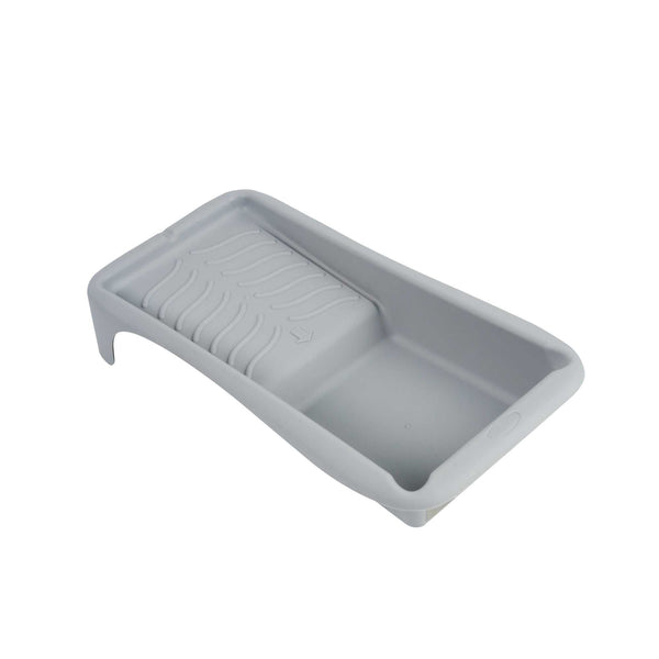 Restaurantware Handy Tek 1.5 Qt Gray Plastic Paint Tray - 14" X 7" X 2 1/2" - 96 Count Box