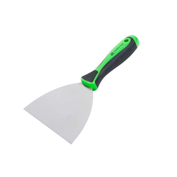 Restaurantware Handy Tek Carbon Steel Joint Knife - Flexible Soft Grip Handle - 6" - 12 Count Box