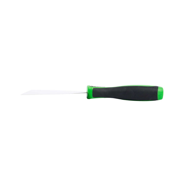 Restaurantware Handy Tek Carbon Steel Joint Knife - Flexible Soft Grip Handle - 6" - 12 Count Box