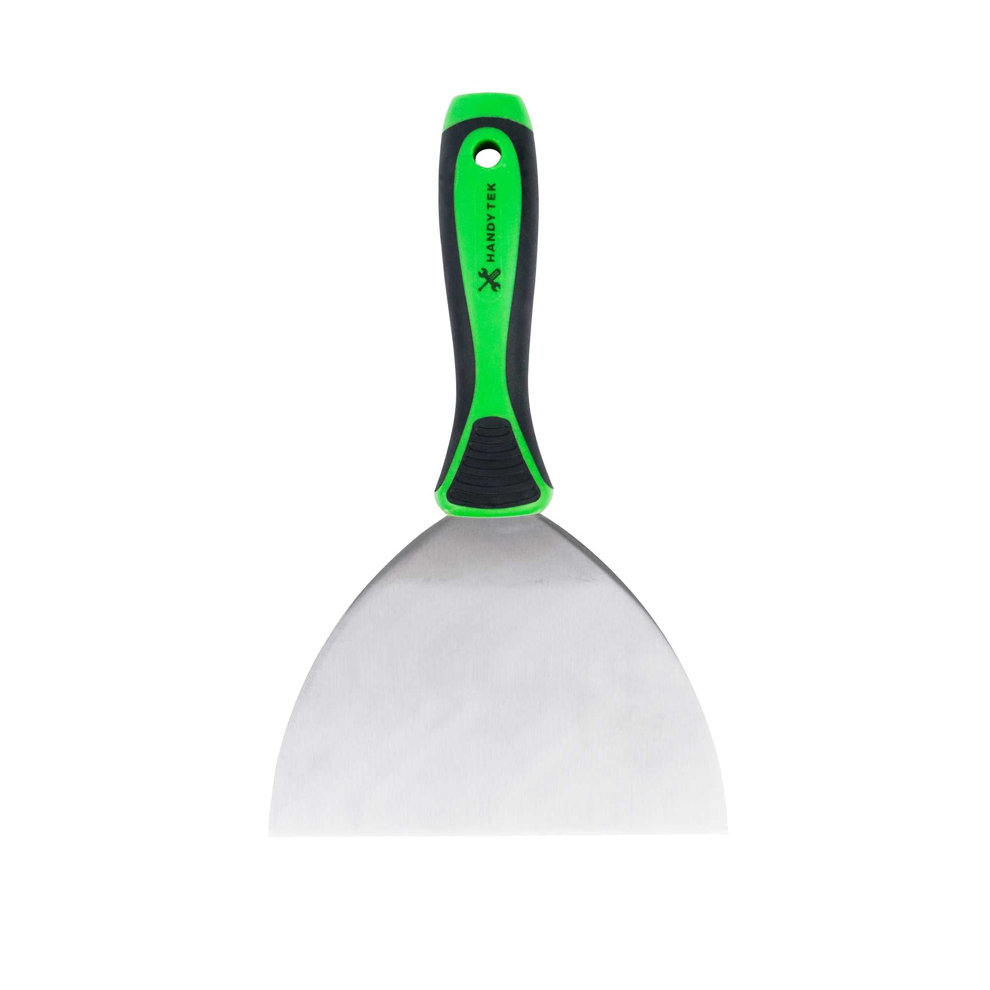 restaurantware Handy Tek Carbon Steel Joint Knife - Flexible Soft Grip Handle - 6" - 12 count box