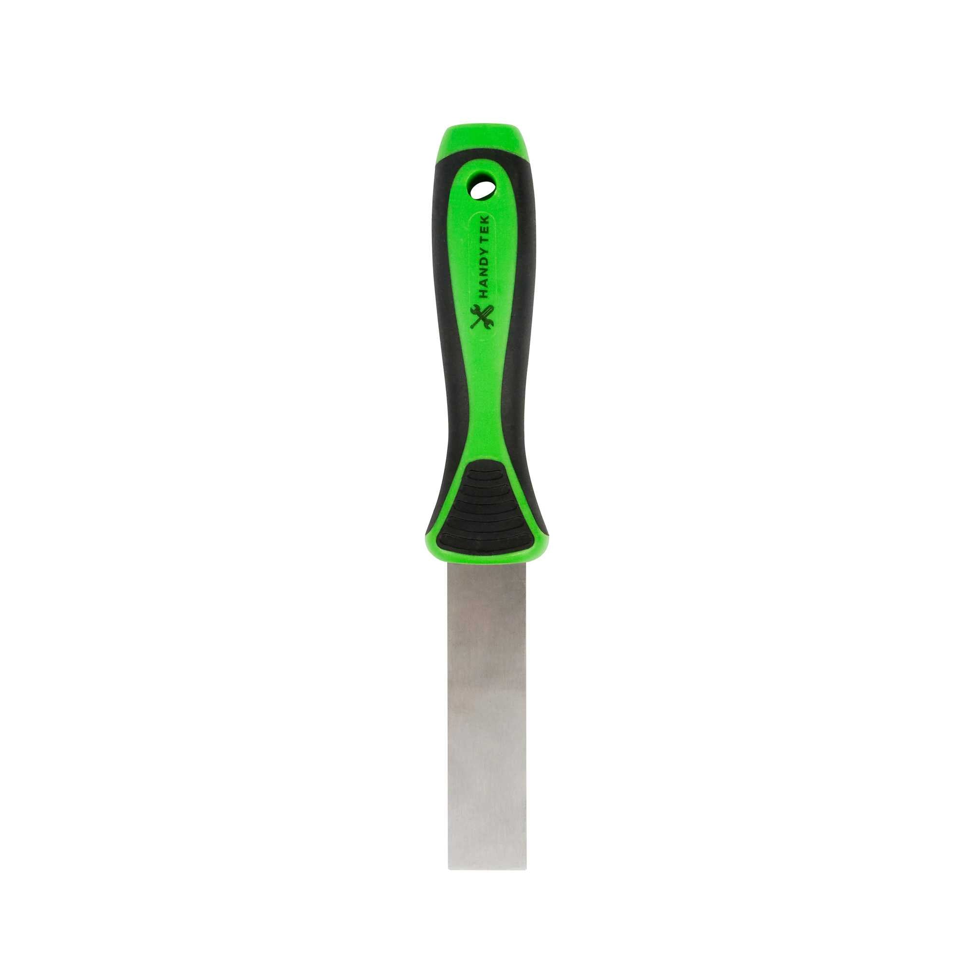 restaurantware Handy Tek Carbon Steel Putty Knife - Flexible Soft Grip Handle - 1" - 24 count box
