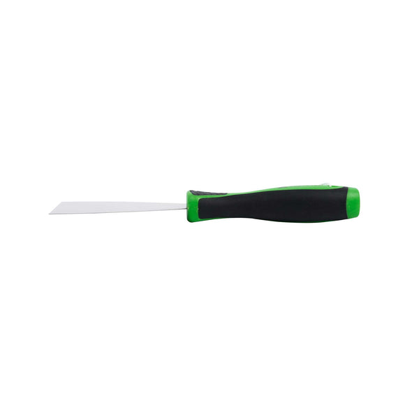 Restaurantware Handy Tek Carbon Steel Putty Knife - Flexible Soft Grip Handle - 3" - 12 Count Box