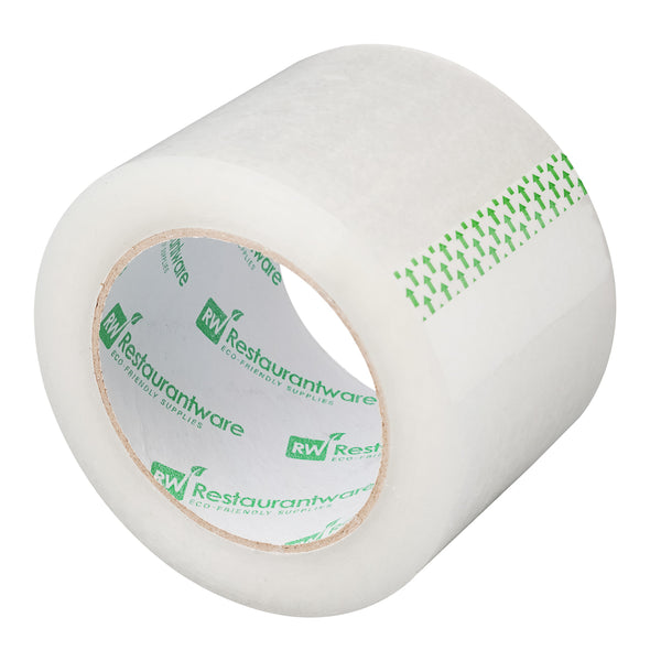 Restaurantware Handy Tek Clear Industrial Tape - 2 Mil - 3" X 110 Yds - 24 Count Box