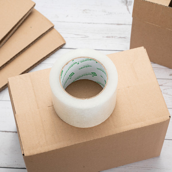 Restaurantware Handy Tek Clear Industrial Tape - 2 Mil - 3" X 110 Yds - 24 Count Box