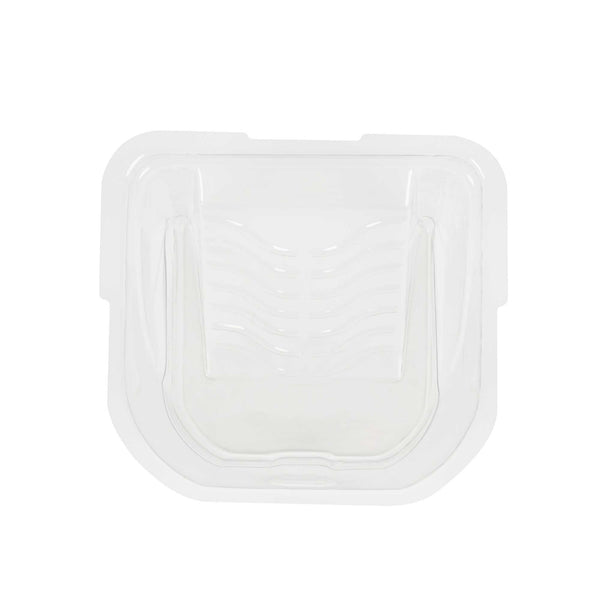Restaurantware Handy Tek Clear Plastic Paint Pail Liner - Fits 0.5 Gal Paint Pail - 7 3/4" X 7" X 6 1/2" - 120 Count Box