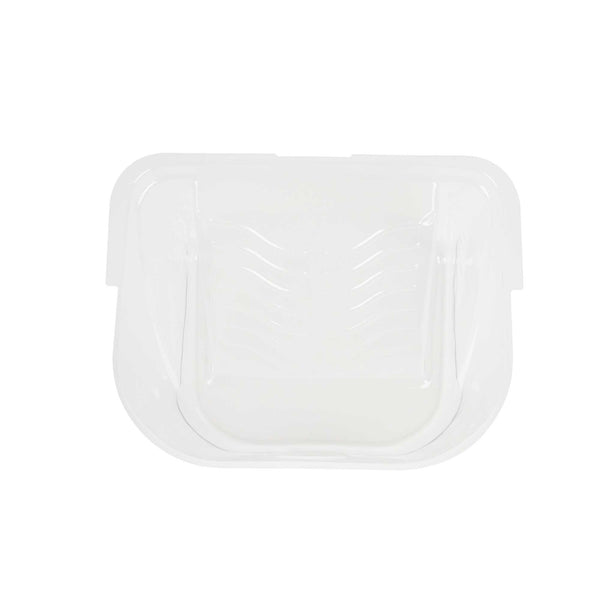 Restaurantware Handy Tek Clear Plastic Paint Pail Liner - Fits 3.5 Gal Paint Pail - 15 1/2" X 12 1/4" X 9 1/4" - 120 Count Box