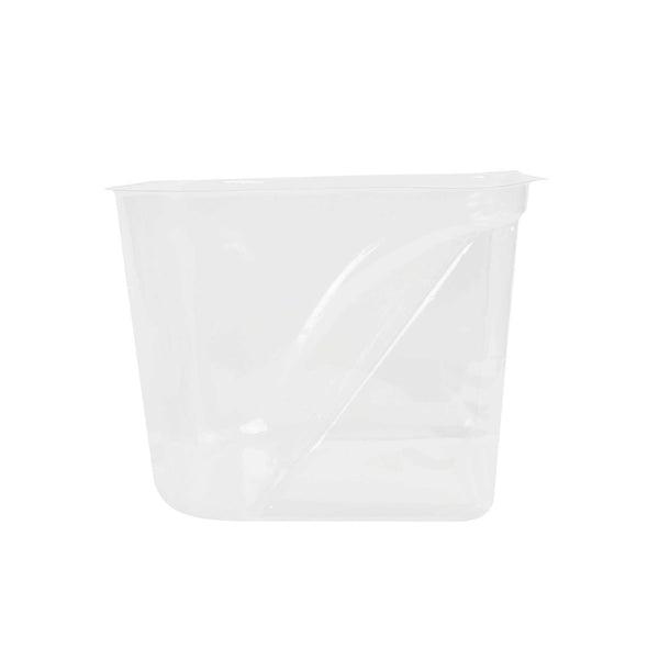Restaurantware Handy Tek Clear Plastic Paint Pail Liner - Fits 3.5 Gal Paint Pail - 15 1/2" X 12 1/4" X 9 1/4" - 120 Count Box